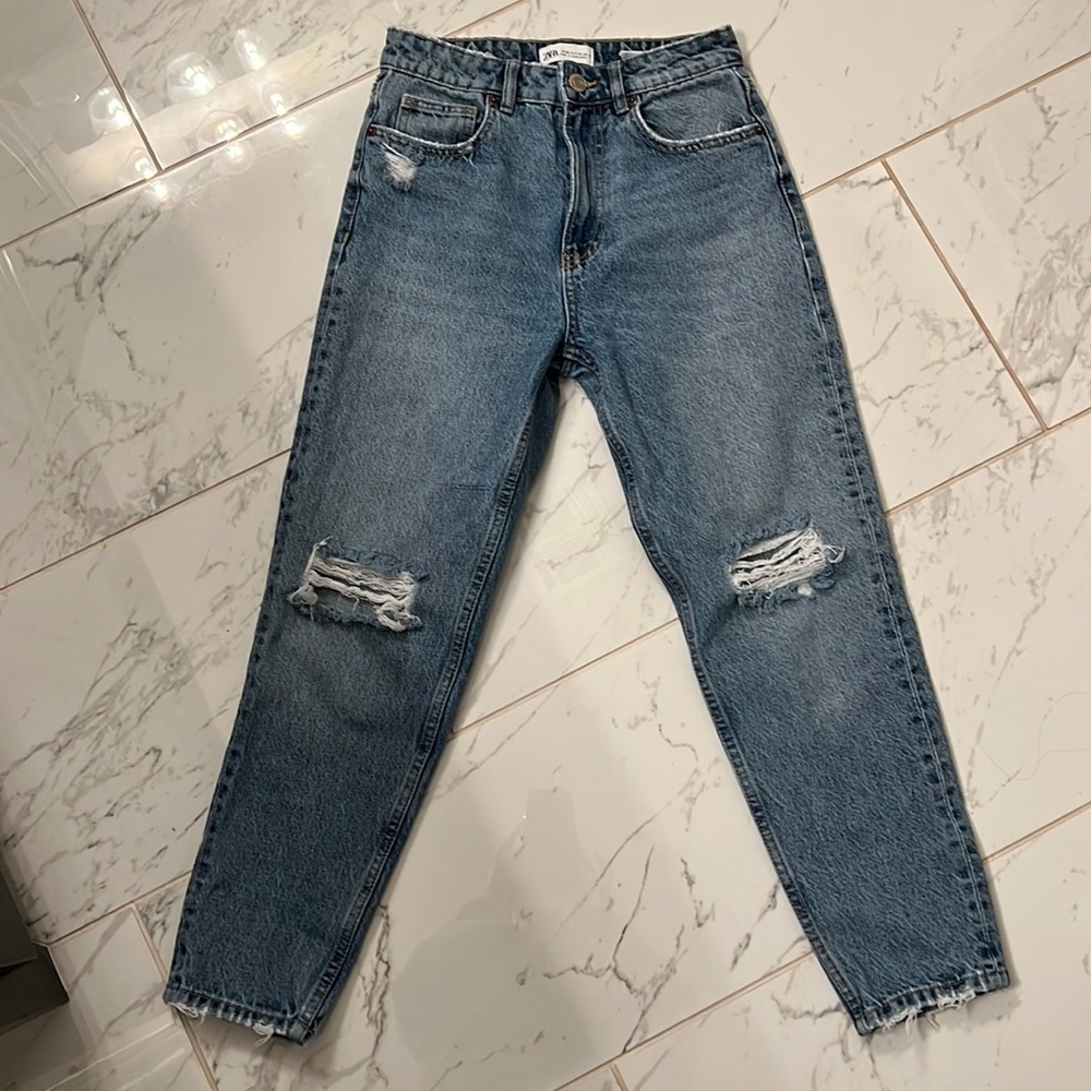 High-waisted Zara Jeans